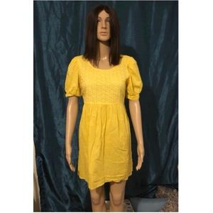 Yellow dress